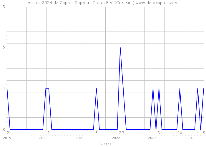 Visitas 2024 de Capital Support Group B.V. (Curasao) 