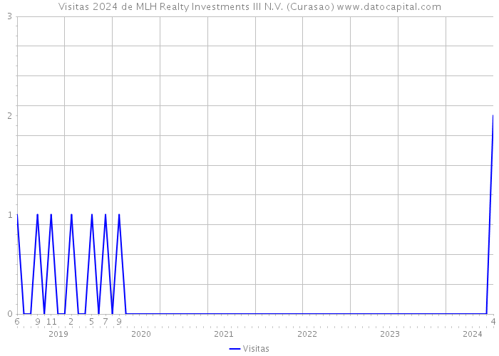 Visitas 2024 de MLH Realty Investments III N.V. (Curasao) 