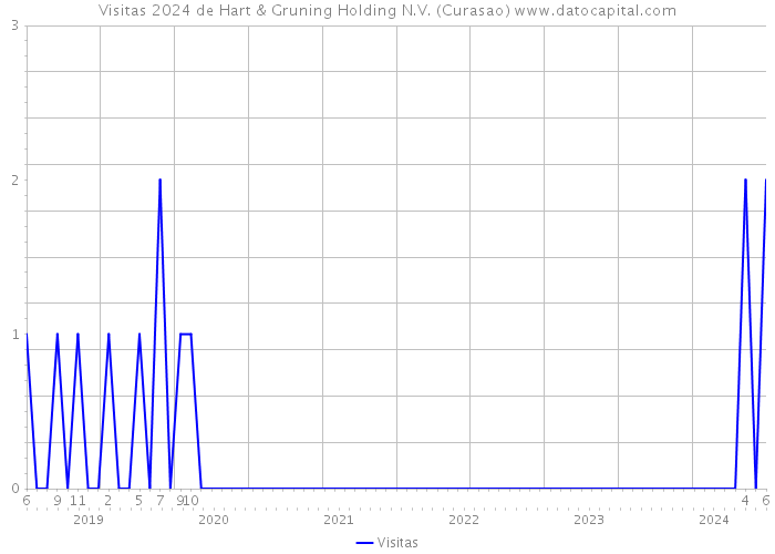Visitas 2024 de Hart & Gruning Holding N.V. (Curasao) 