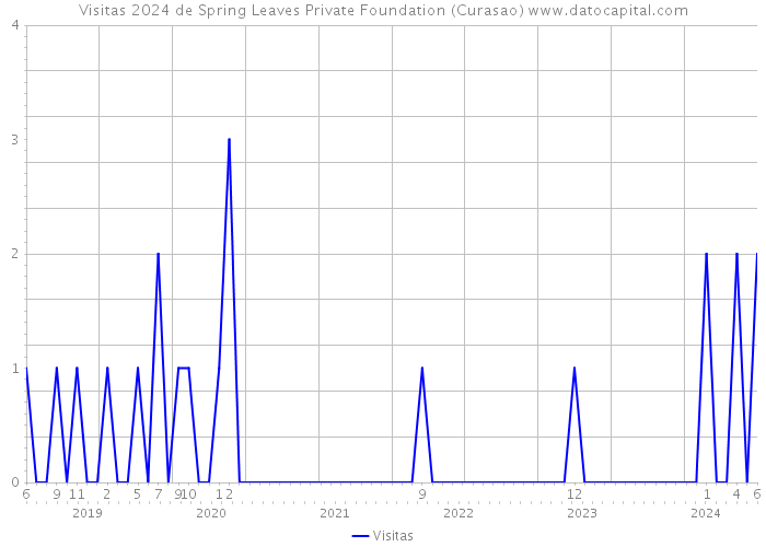 Visitas 2024 de Spring Leaves Private Foundation (Curasao) 