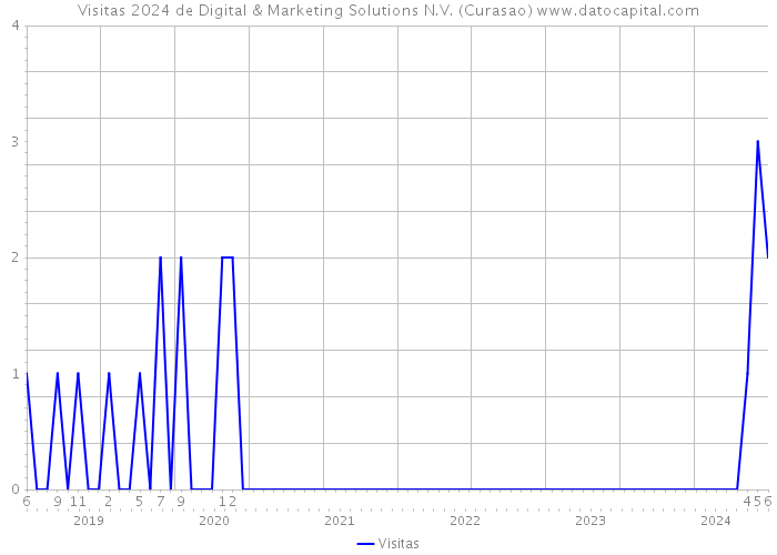 Visitas 2024 de Digital & Marketing Solutions N.V. (Curasao) 