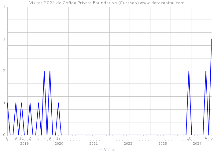 Visitas 2024 de Cofida Private Foundation (Curasao) 