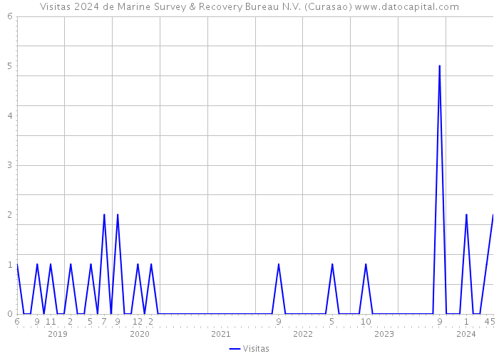 Visitas 2024 de Marine Survey & Recovery Bureau N.V. (Curasao) 