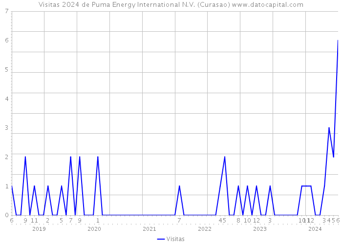 Visitas 2024 de Puma Energy International N.V. (Curasao) 