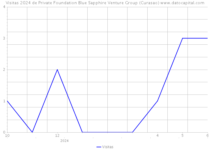 Visitas 2024 de Private Foundation Blue Sapphire Venture Group (Curasao) 