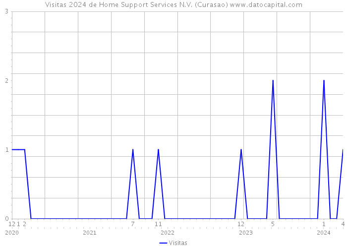 Visitas 2024 de Home Support Services N.V. (Curasao) 