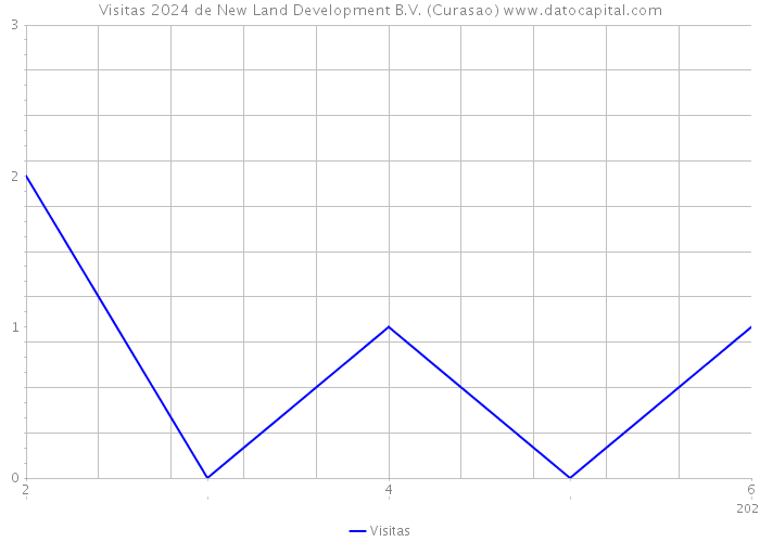 Visitas 2024 de New Land Development B.V. (Curasao) 